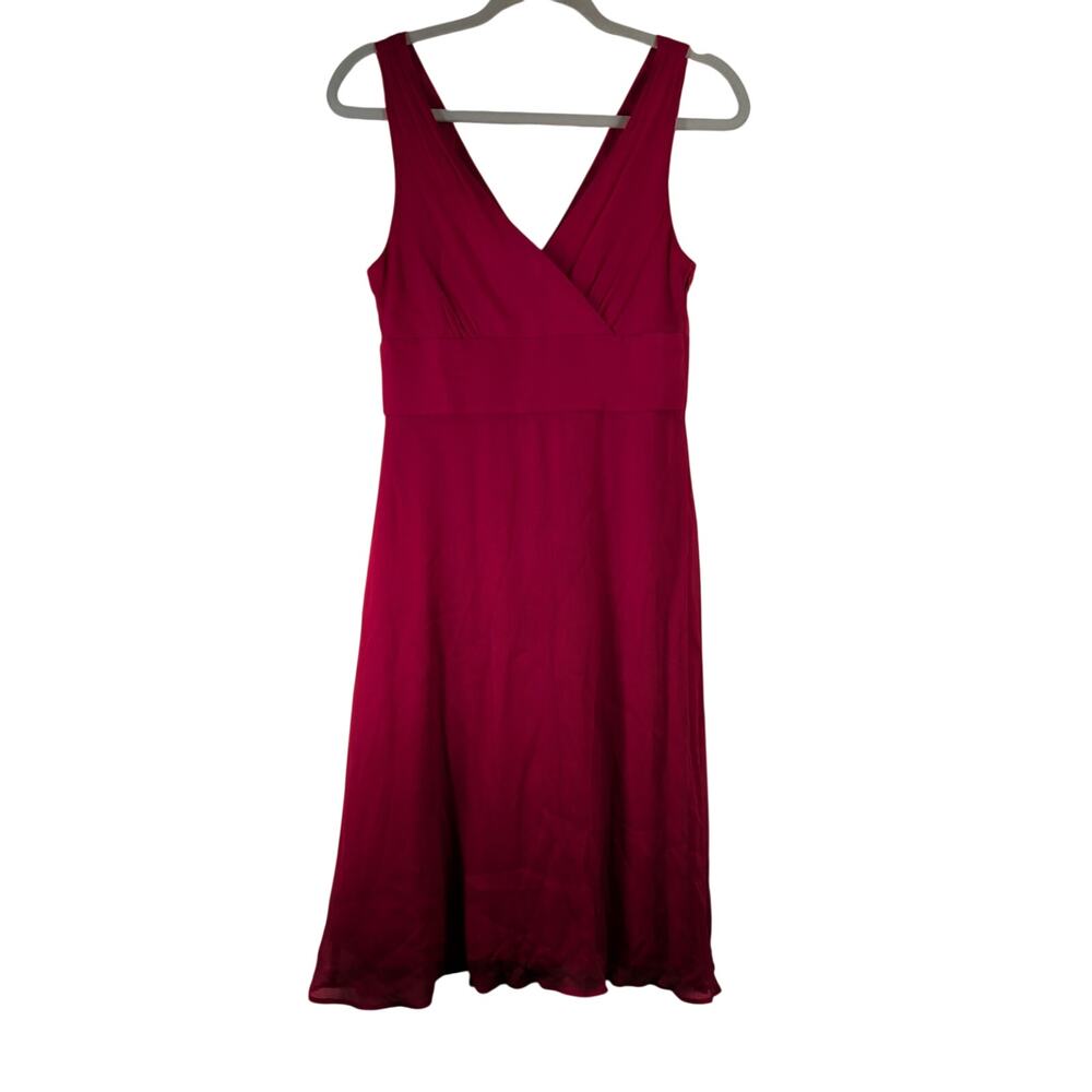 J Crew Pink 100% Silk Dress, Size 6
